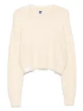 izzue brushed jumper - Neutrals