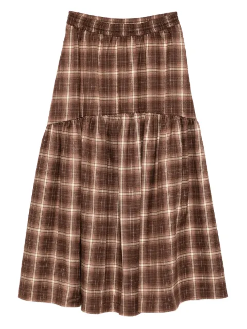 FINGERCROXX checkered skirt