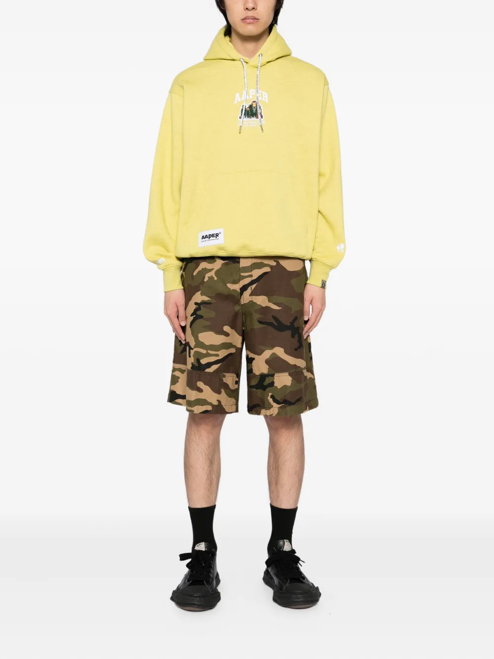 AAPE BY *A BATHING APE® logo-patch hoodie | Hoodies | Image 2