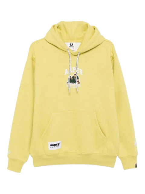 AAPE BY *A BATHING APE® hoodie à patch logo