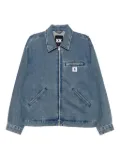 FINGERCROXX zipped denim jacket - Blue