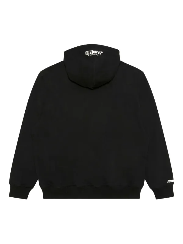 AAPE BY *A BATHING APE® ジップアップ パーカー | ブラック | FARFETCH JP