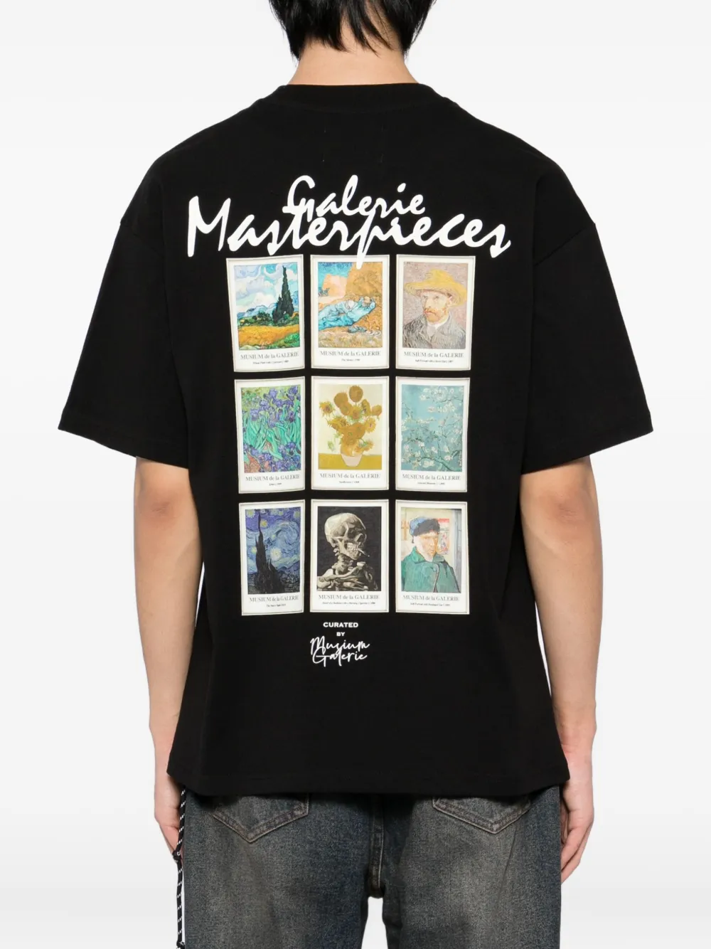 Musium Div. Katoenen T-shirt Zwart