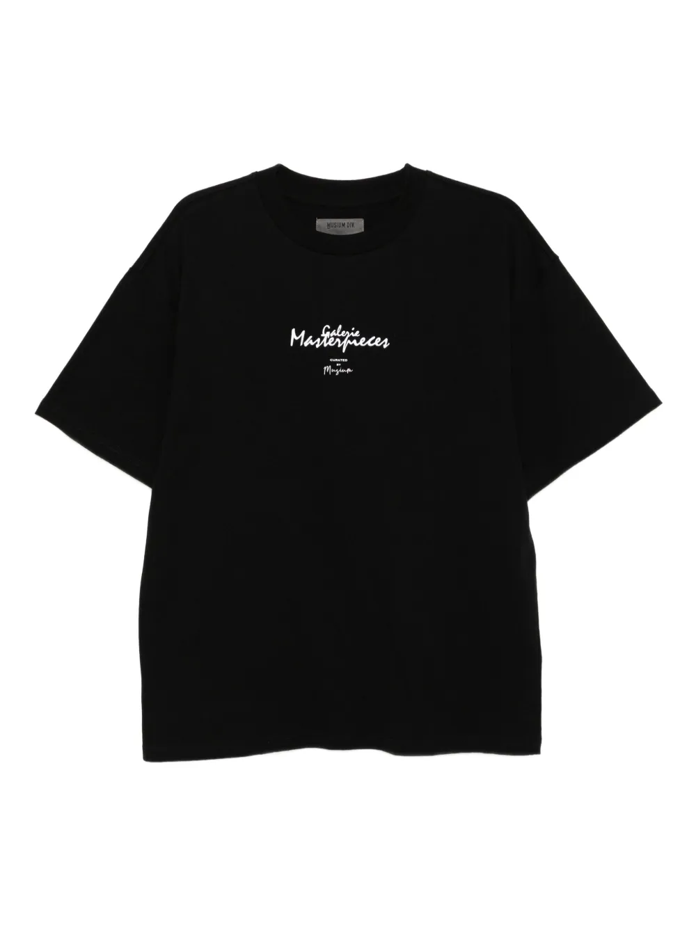 Musium Div. graphic T-shirt | Black | Image 1