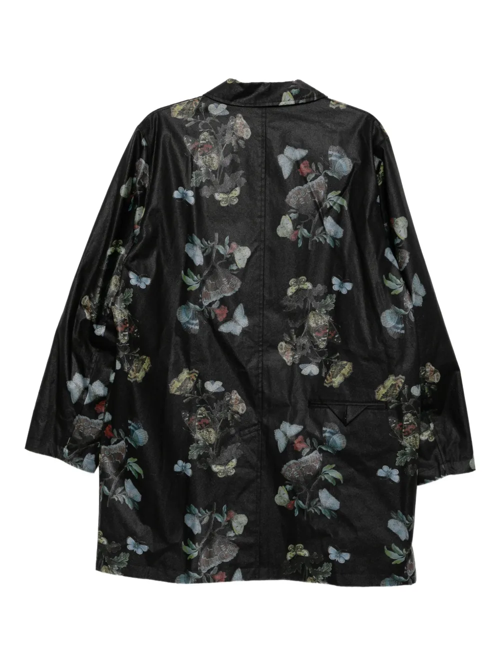 Undercover Butterfly-print Jacket In Black