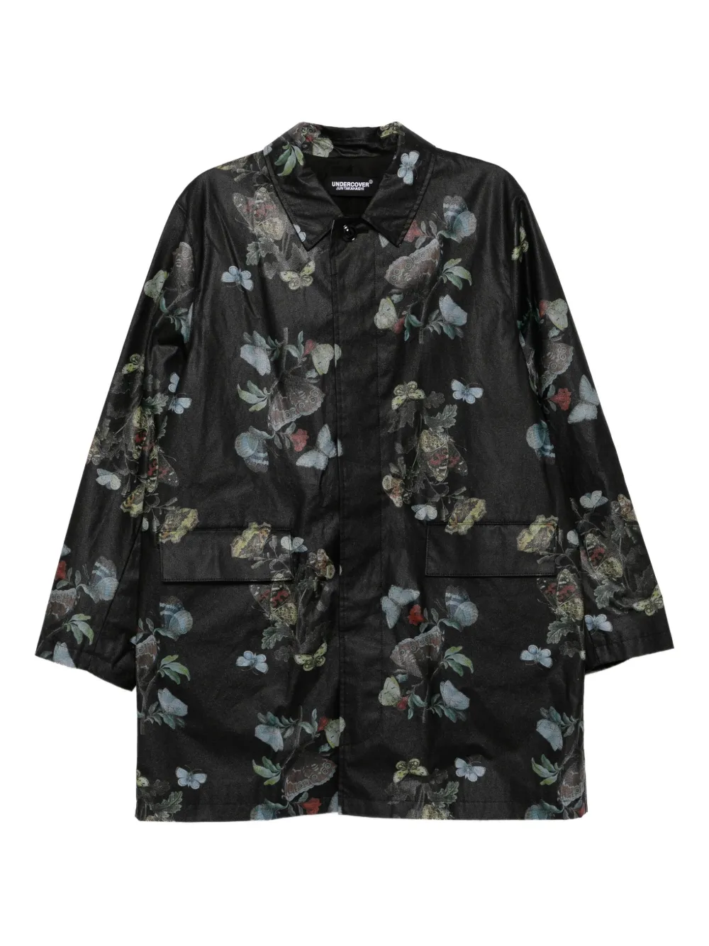 Undercover butterfly-print jacket | Black | Image 1
