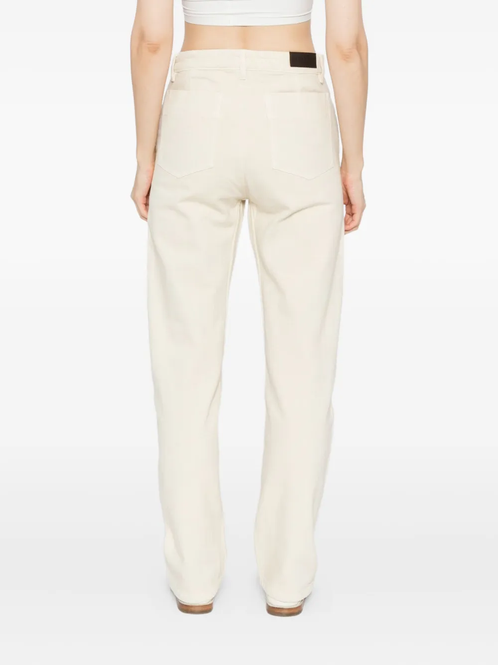 LEMAIRE Katoenen jeans Beige