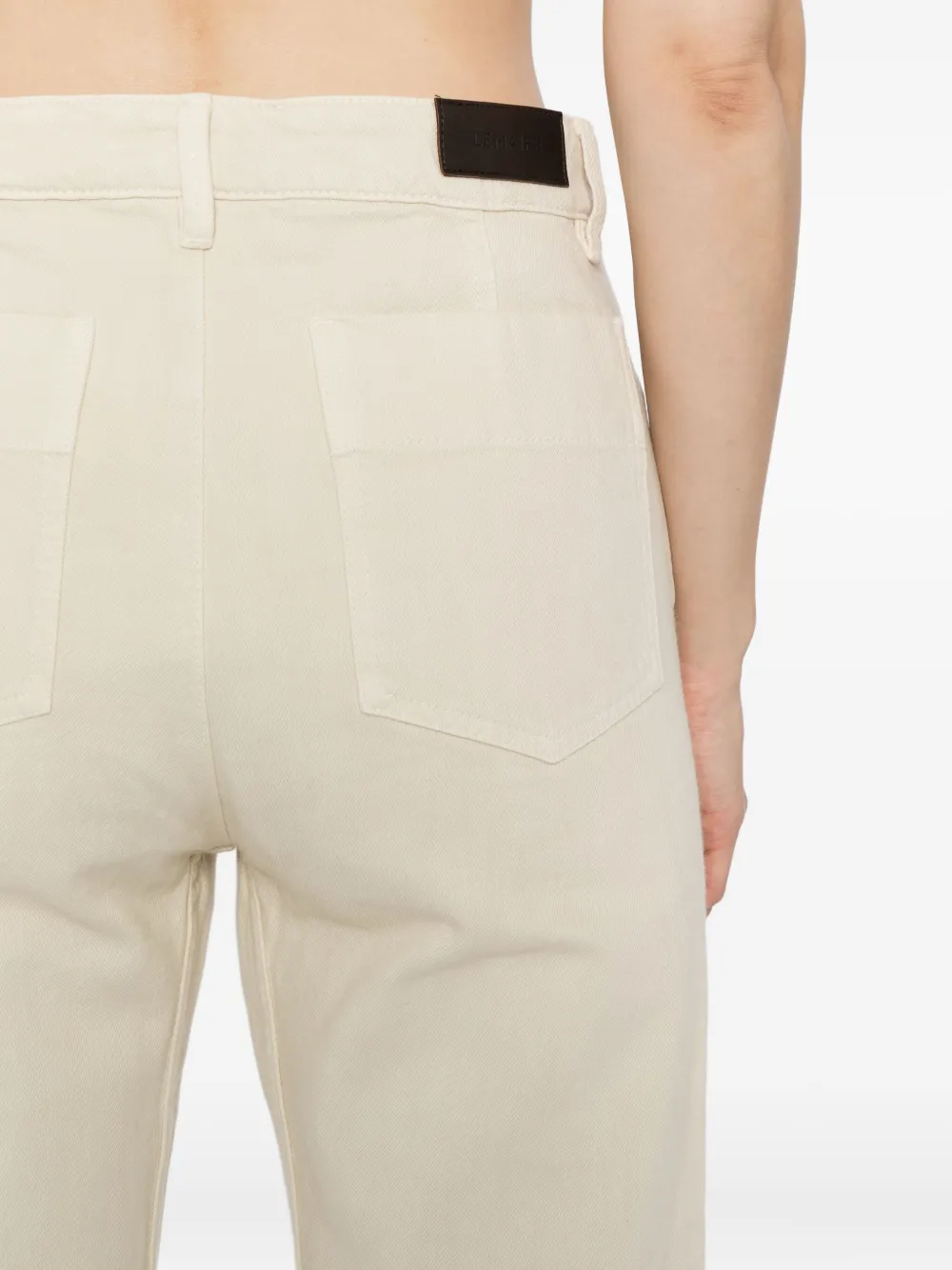LEMAIRE Katoenen jeans Beige