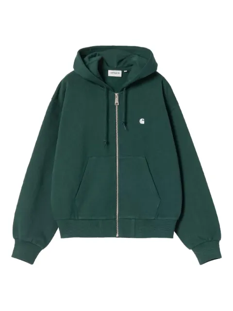 Carhartt WIP hoodie con cierre y detalle del logo