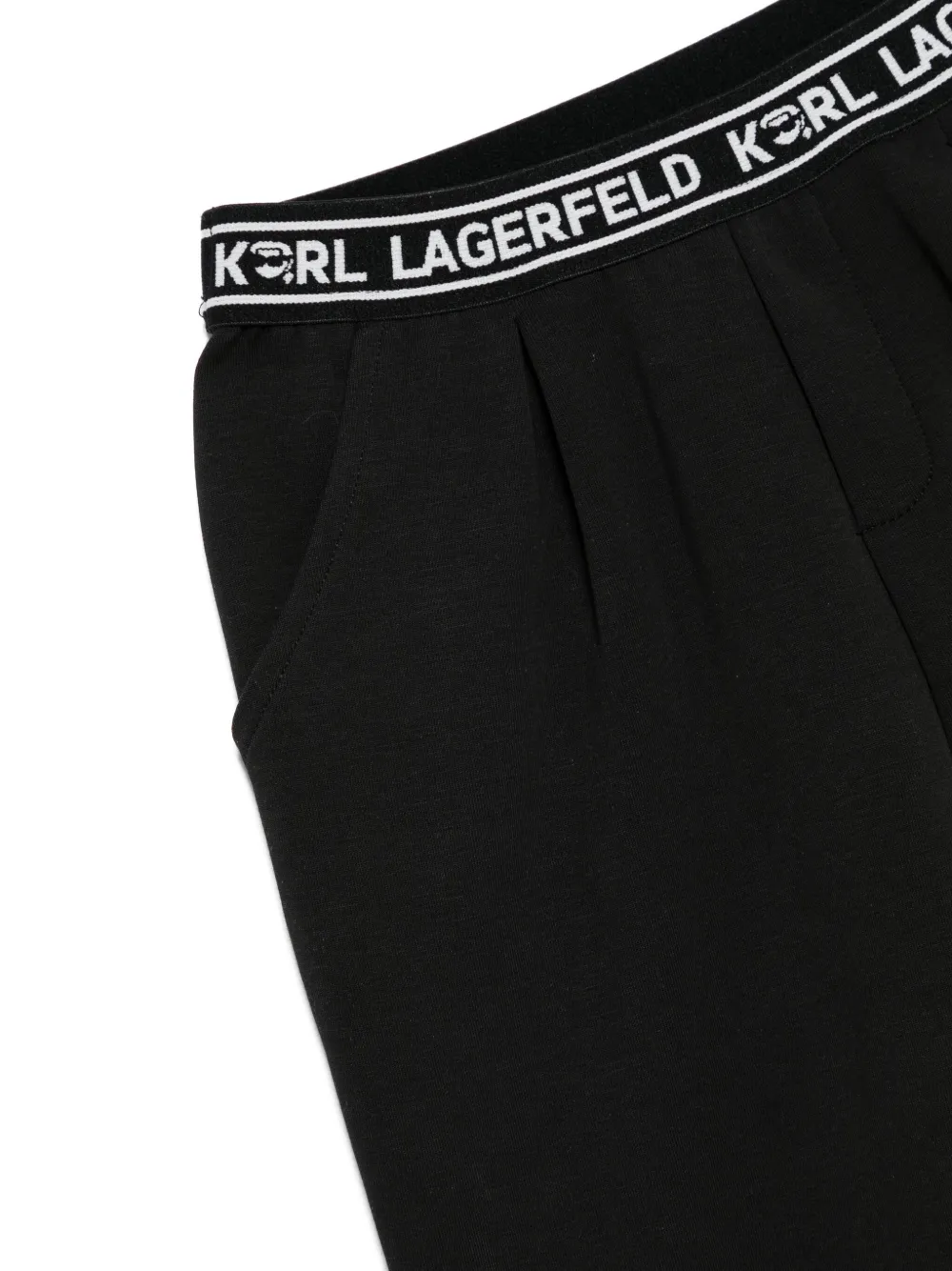Karl Lagerfeld Kids Trainingspak met kattenprint Zwart