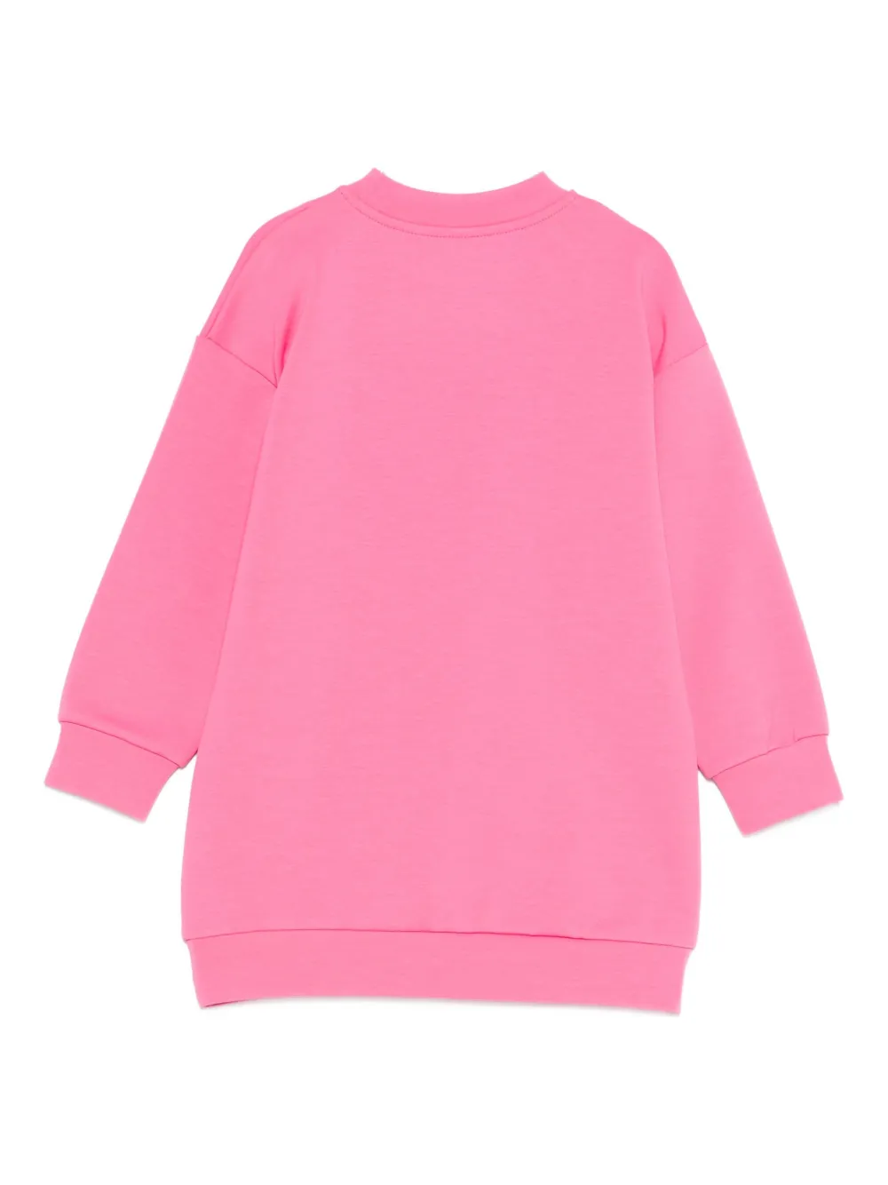 Karl Lagerfeld Cat-motif Sweatshirt Dress In Pink