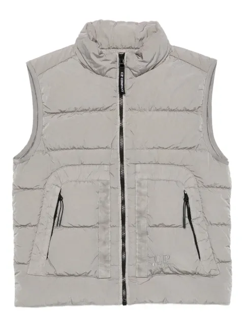 C.P. Company Kids quilted zip-front gilet