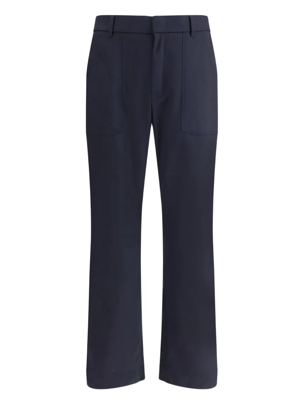 Brioni pocketed straight-leg trousers | Blue | Image 1