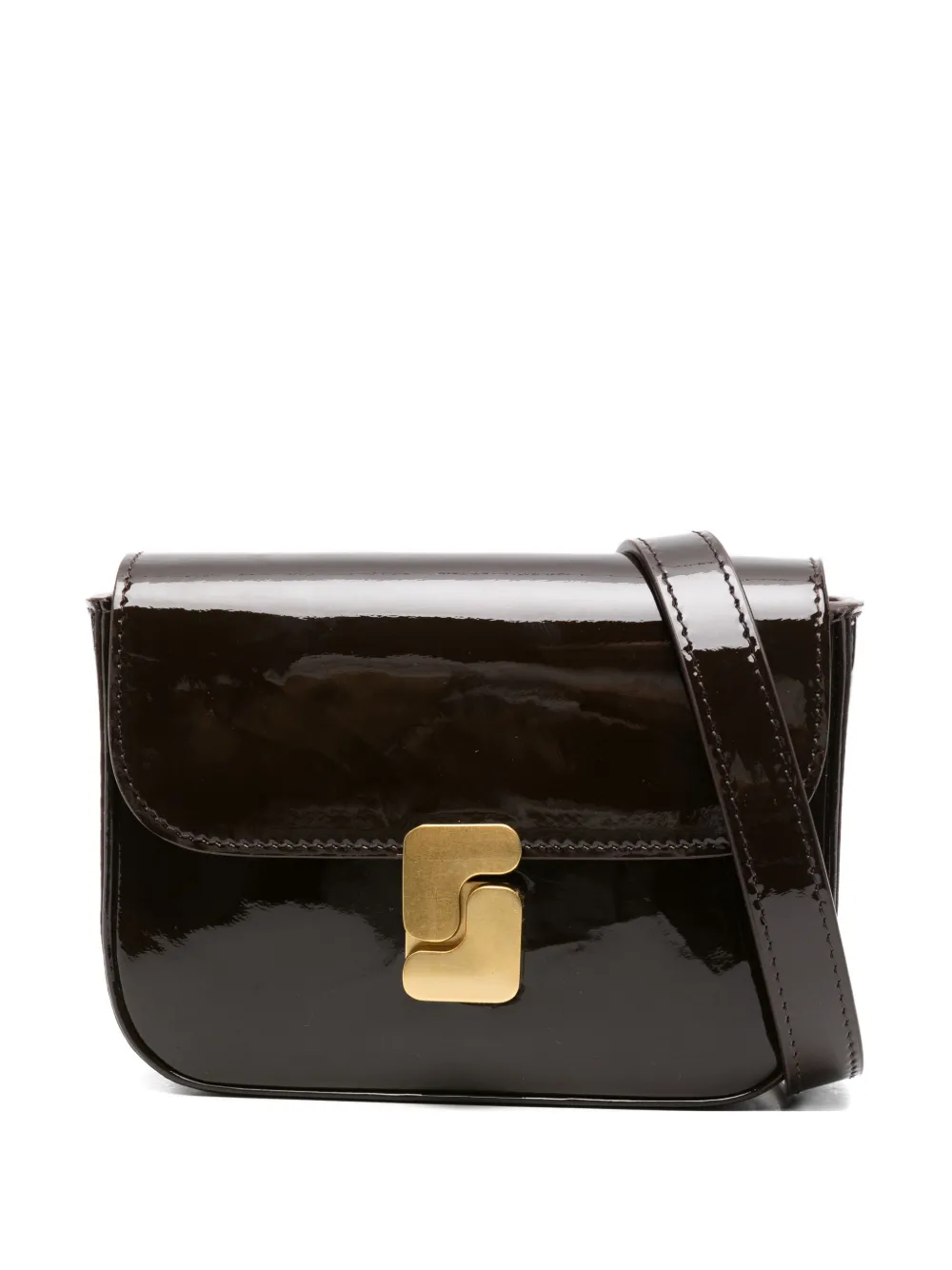 Soeur Bell leather cross-body bag | Brown | Image 1