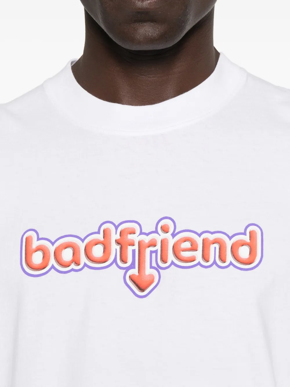 Badfriend Unique Tee In White