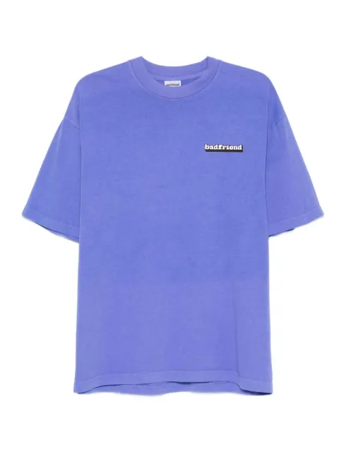 BADFRIEND logo cotton t-shirt