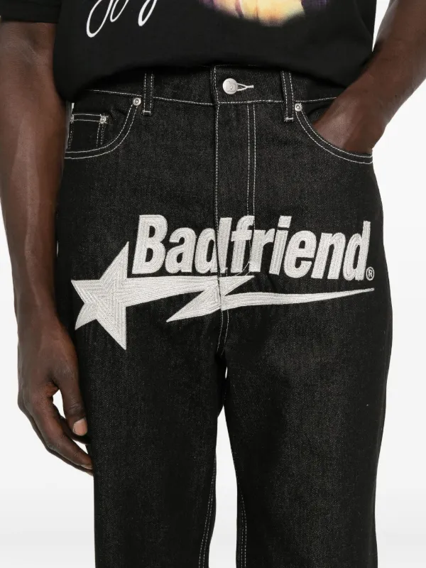 BADFRIEND ファイブポケット ジーンズ | ブラック | FARFETCH JP