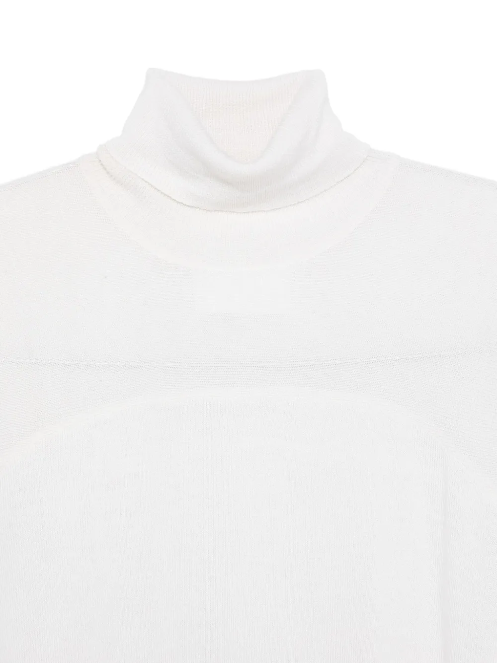 Pre-owned Maison Margiela 1990s Turtleneck Sweater In White