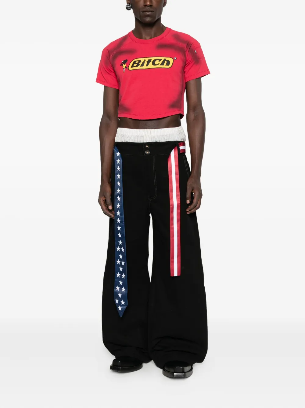 MADFRENZY cotton T-shirt - Rood