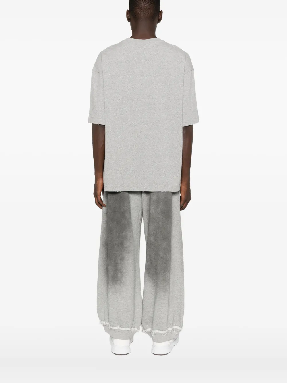 Madfrenzy Graphic-print T-shirt In Gray