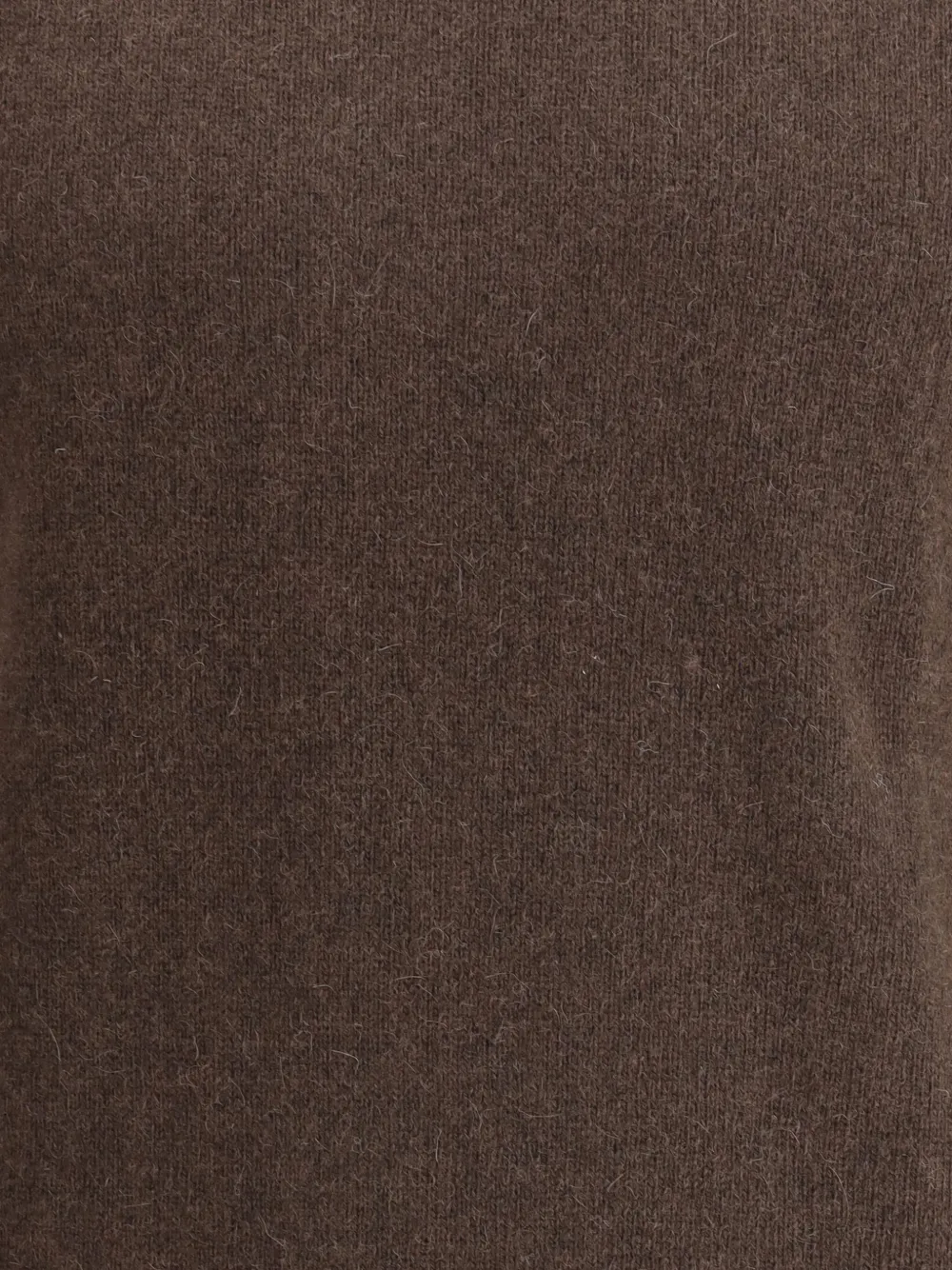 Brooksfield Crew-neck Sweater In Brown