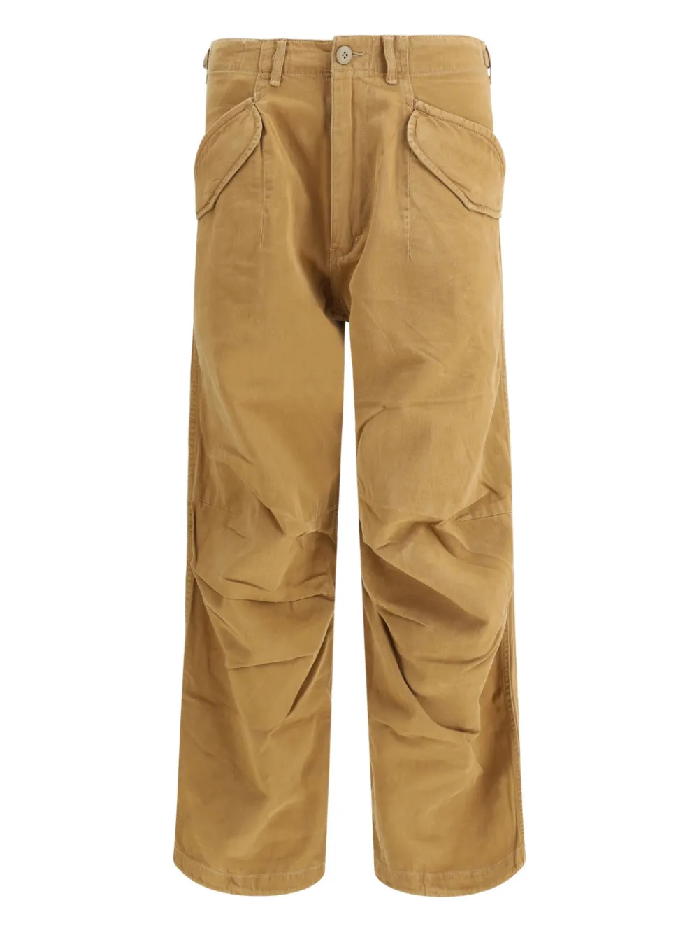 R13 flap-pocket trousers | Brown | Image 1