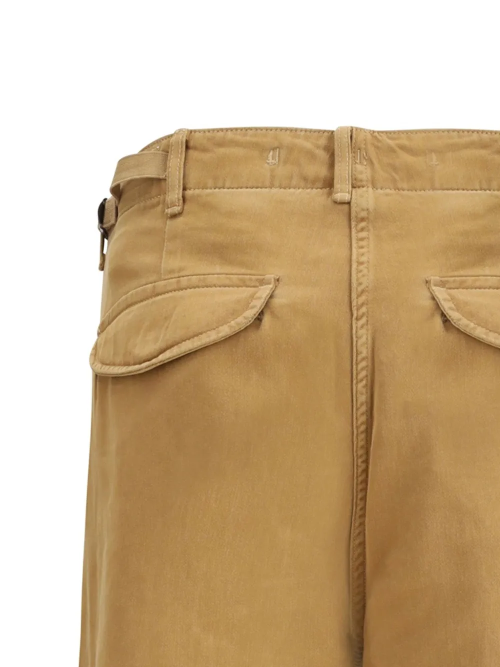 R13 Broek met klepzakken Bruin