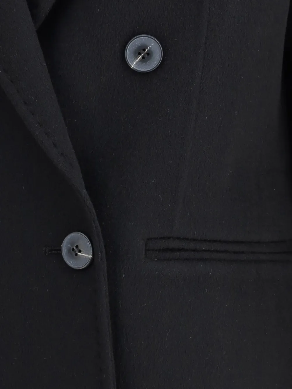 The Dynamis Studio Double-breasted Blazer In Black