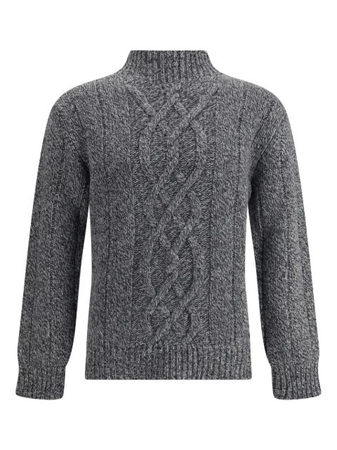 BROOKSFIELD cable-knit high-neck sweater