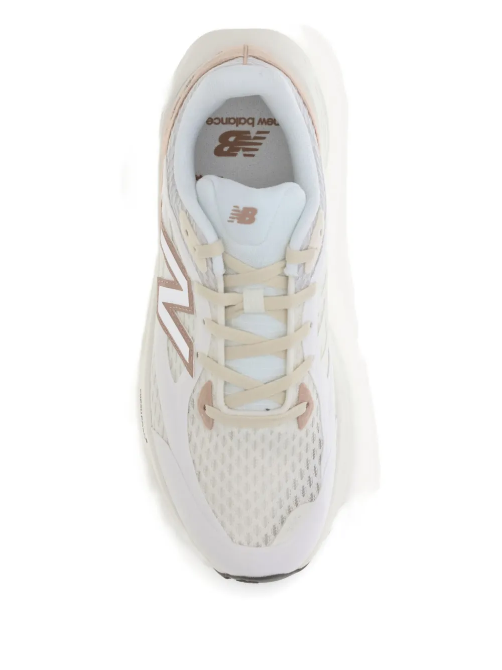 New Balance mesh-panel logo-detail sneakers Neutrals