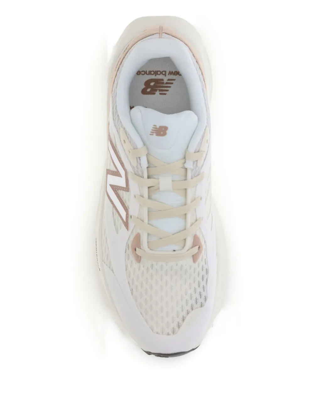 New Balance mesh-panel logo-detail sneakers Neutrals