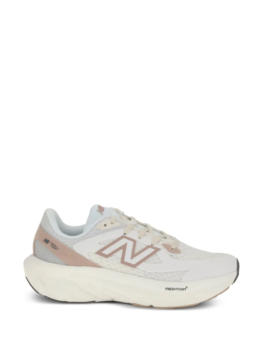 New Balance mesh-panel logo-detail sneakers Neutrals