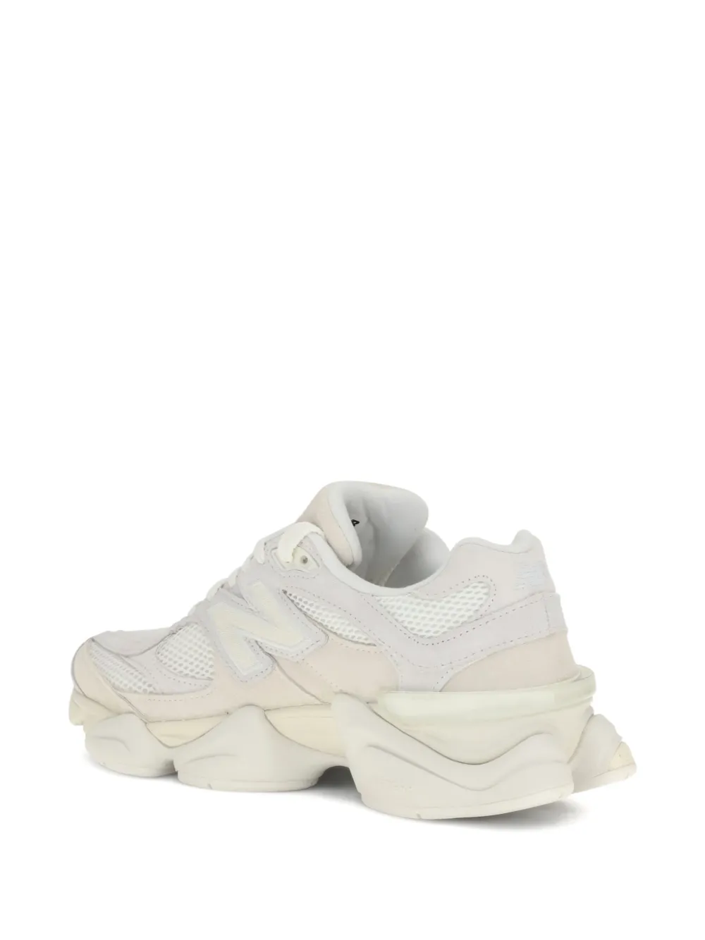 New Balance Chunky sneakers met mesh vlakken Beige