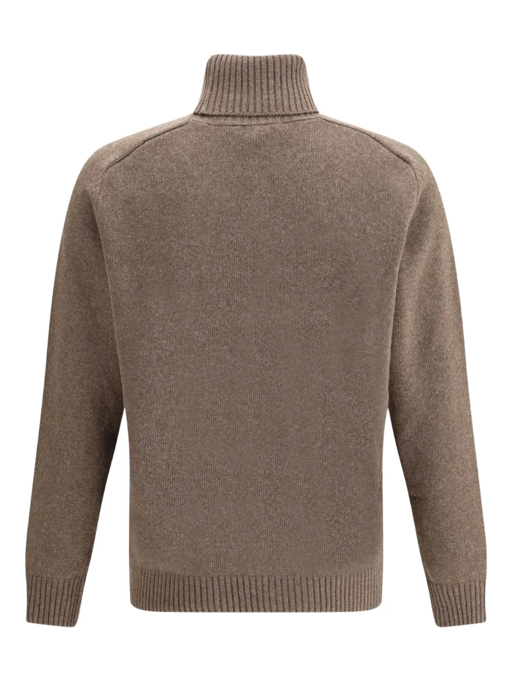 BROOKSFIELD turtleneck ribbed sweater - Bruin