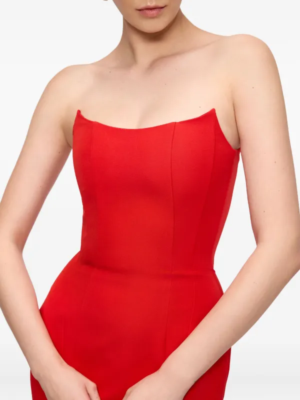 red bodycon fishtail dress SHEIN BAE Women's Elegant Dark Red Burgundy Solid Color Ruched Long Sleeve Bodycon Fishtail Dress For Party, Wedding, Bridesmaid, Birthday, Autumn And Winter
