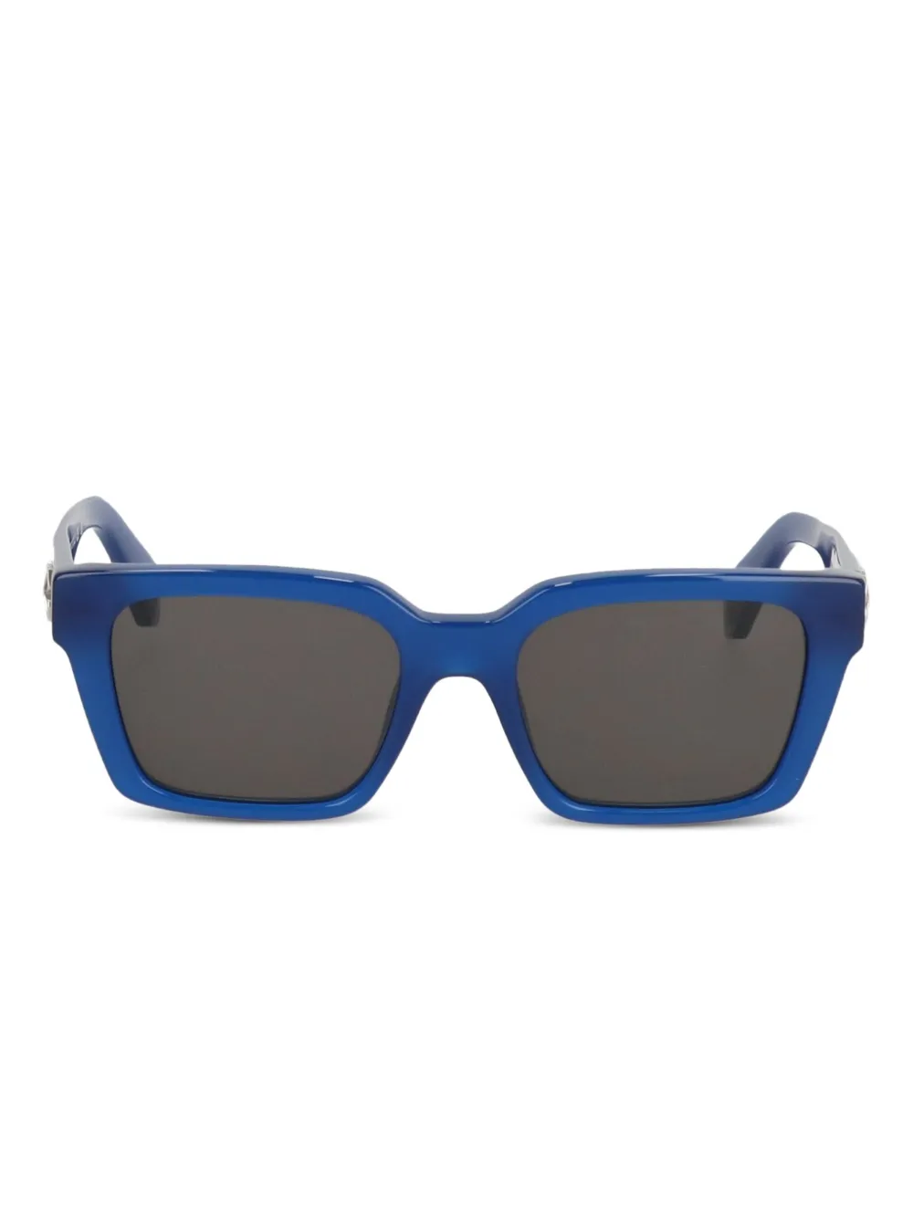 Off-White Eyewear Zonnebril met vierkant montuur Blauw