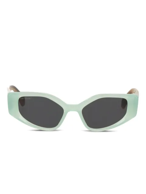 Off-White Eyewear geometric-frame two-toned sunglasses