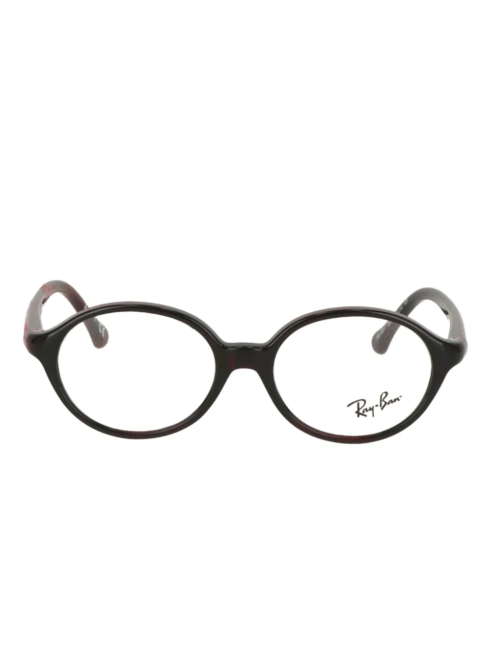 RAY-BAN JUNIOR round-frame glasses Zwart