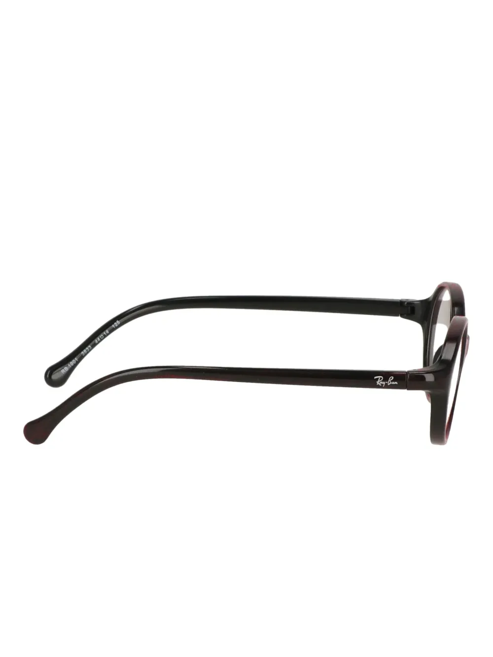 RAY-BAN JUNIOR round-frame glasses Zwart