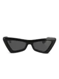 Off-White Eyewear triangular-frame tinted sunglasses - Black