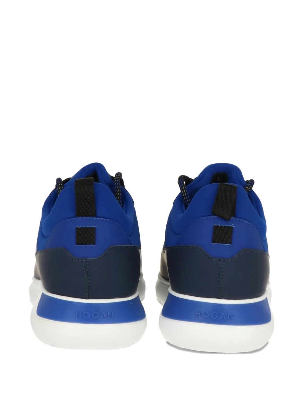 Hogan two-tone panelled sneakers Blue