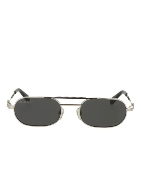 Off-White Eyewear double-bridge round-frame sunglasses