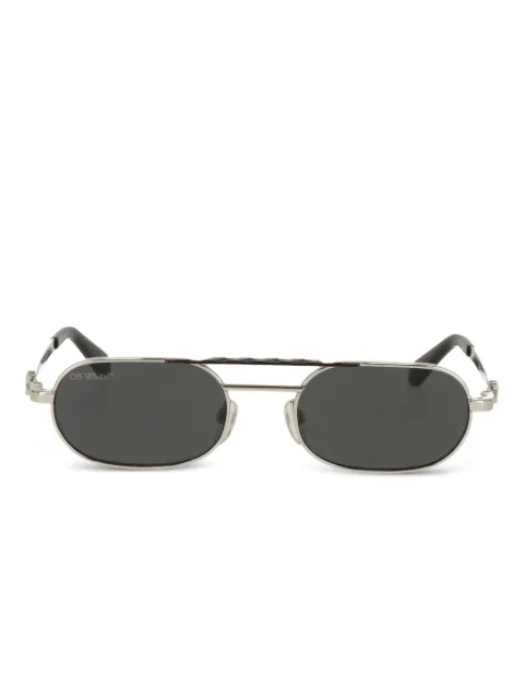 Off-White Eyewear double-bridge round-frame sunglasses