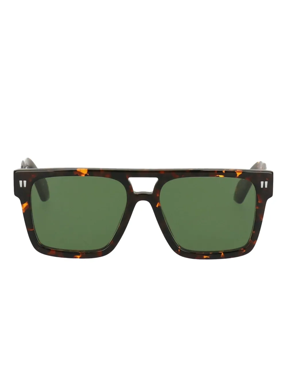 Off-White Eyewear tortoiseshell square sunglasses Bruin