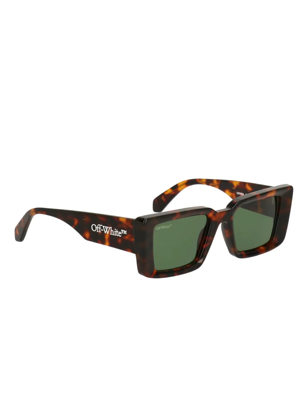Off-White Eyewear tortoiseshell square-frame sunglasses - Bruin