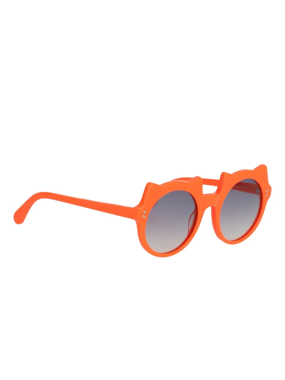 Stella McCartney Kids cat-ear round sunglasses - Oranje