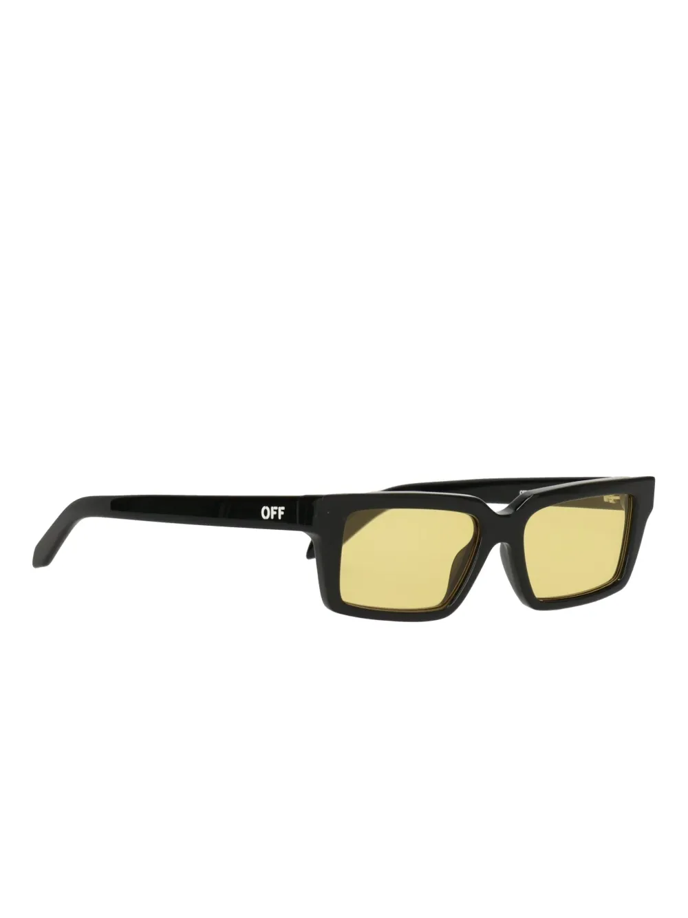 Off-White Eyewear rectangle-frame tinted sunglasses - Zwart