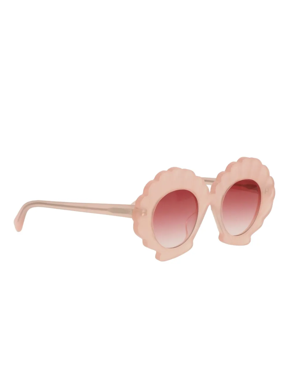 Stella McCartney Kids shell-shaped sunglasses - Roze