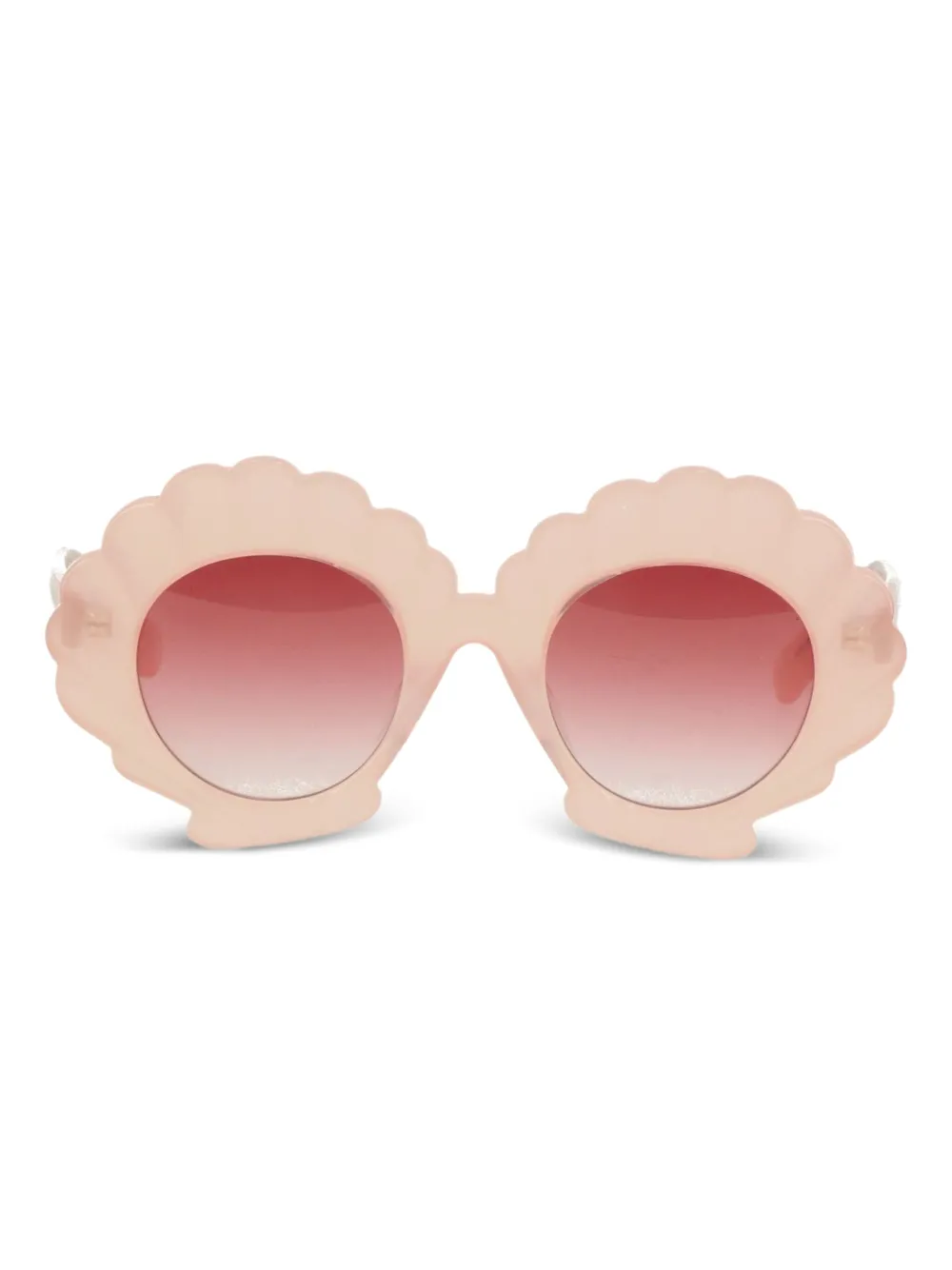 Stella McCartney Kids Zonnebril met vierkant montuur Roze