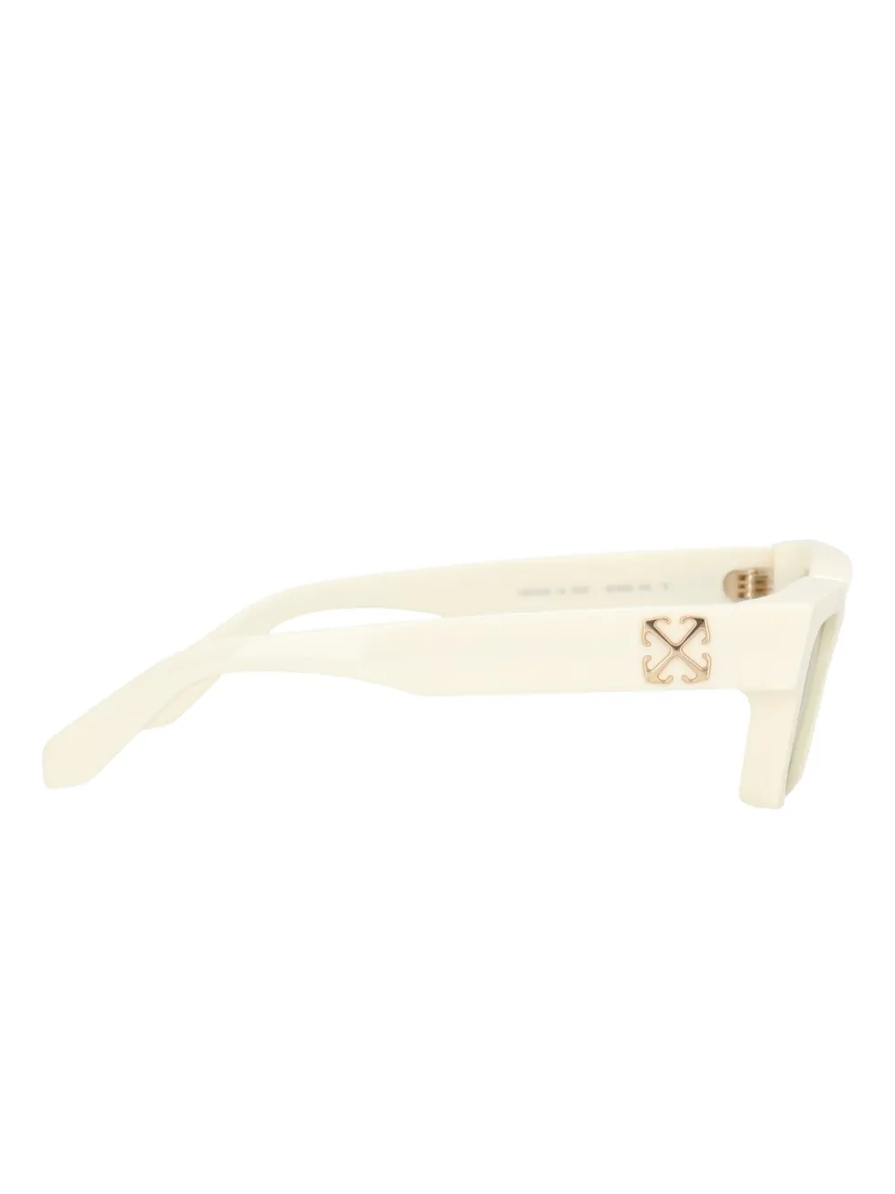 Off-White Eyewear geometric-frame sunglasses Wit